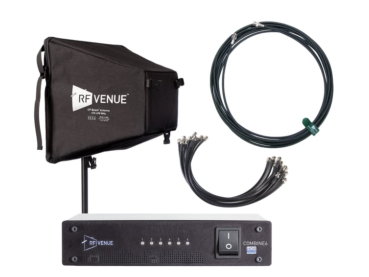 6 Channel In-Ear Monitor Upgrade Pack with CP Beam Antenna